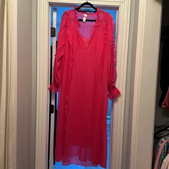 H&M Pink Maxi Dress - Picture 1 of 4